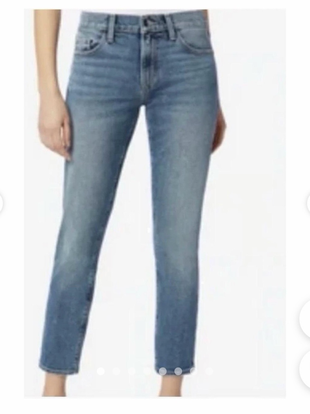 Joe's Jeans Straight-Leg Jeans in Blue Wash